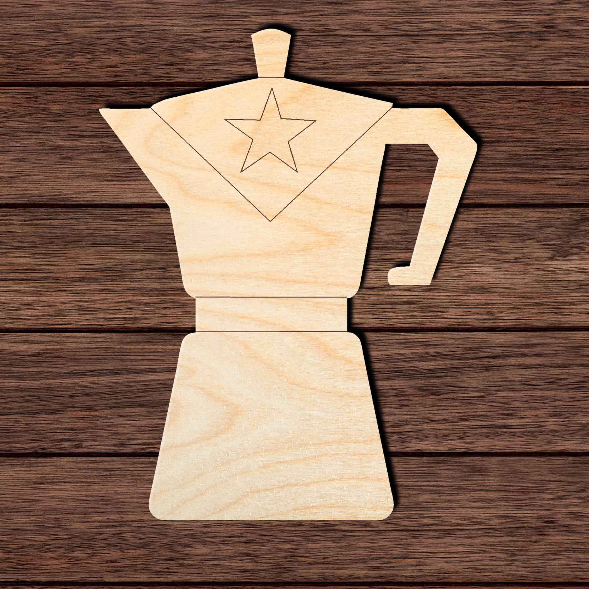 Greca Coffee Pot 001 -  Shape Cutout