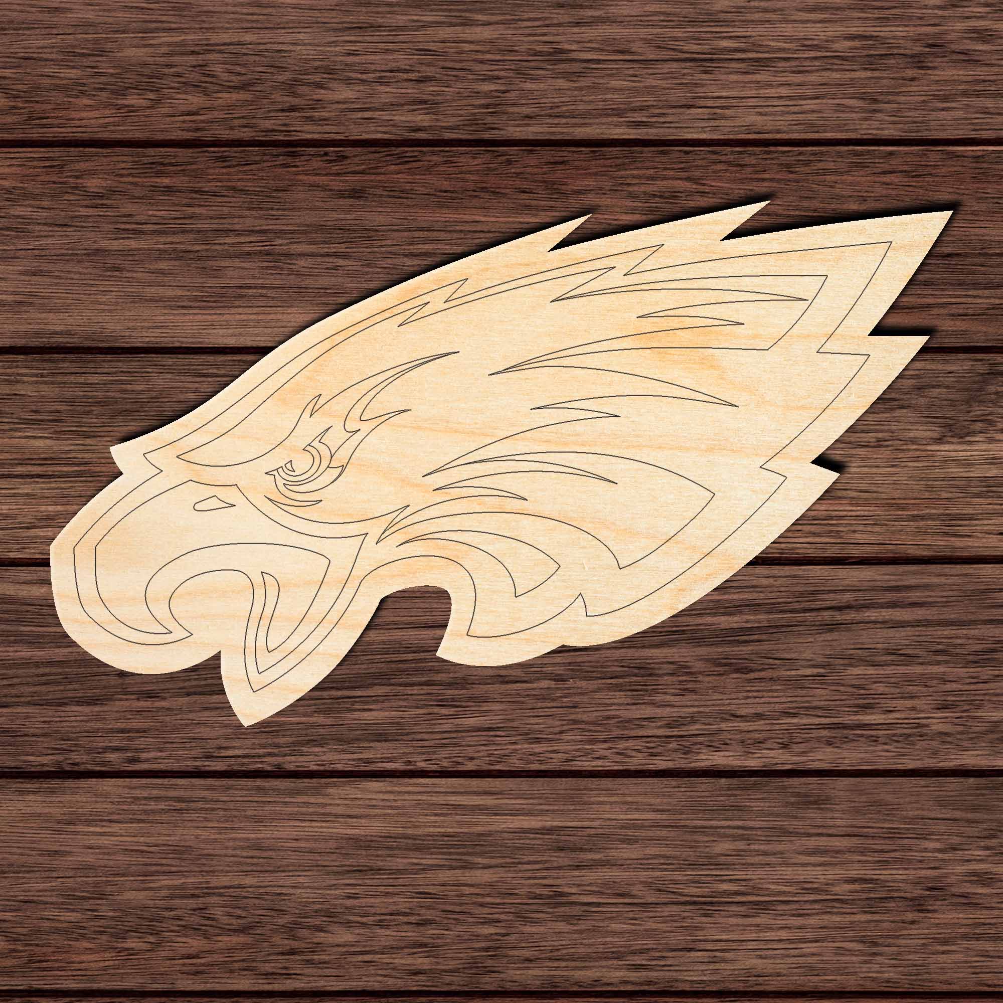 Philly Football Eagle 001 Shape Cutout