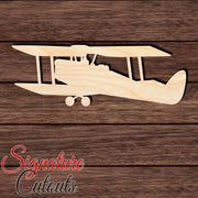 Airplane 012 Shape Cutout Craft Shapes & Bases Signature Cutouts 