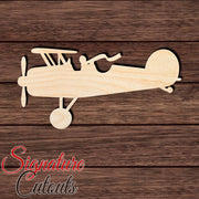 Airplane 013 Shape Cutout Craft Shapes & Bases Signature Cutouts 
