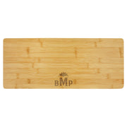 Bamboo Charcuterie Board/Cutting Board - 19 3/4" x 8" Includes Custom Engraving (#446) Signature Custom Works 