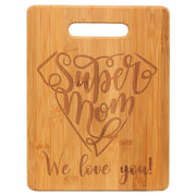 Bamboo Cutting Board 11-1/2" x 8-3/4" - Includes Custom Engraving (#173) Signature Custom Works 