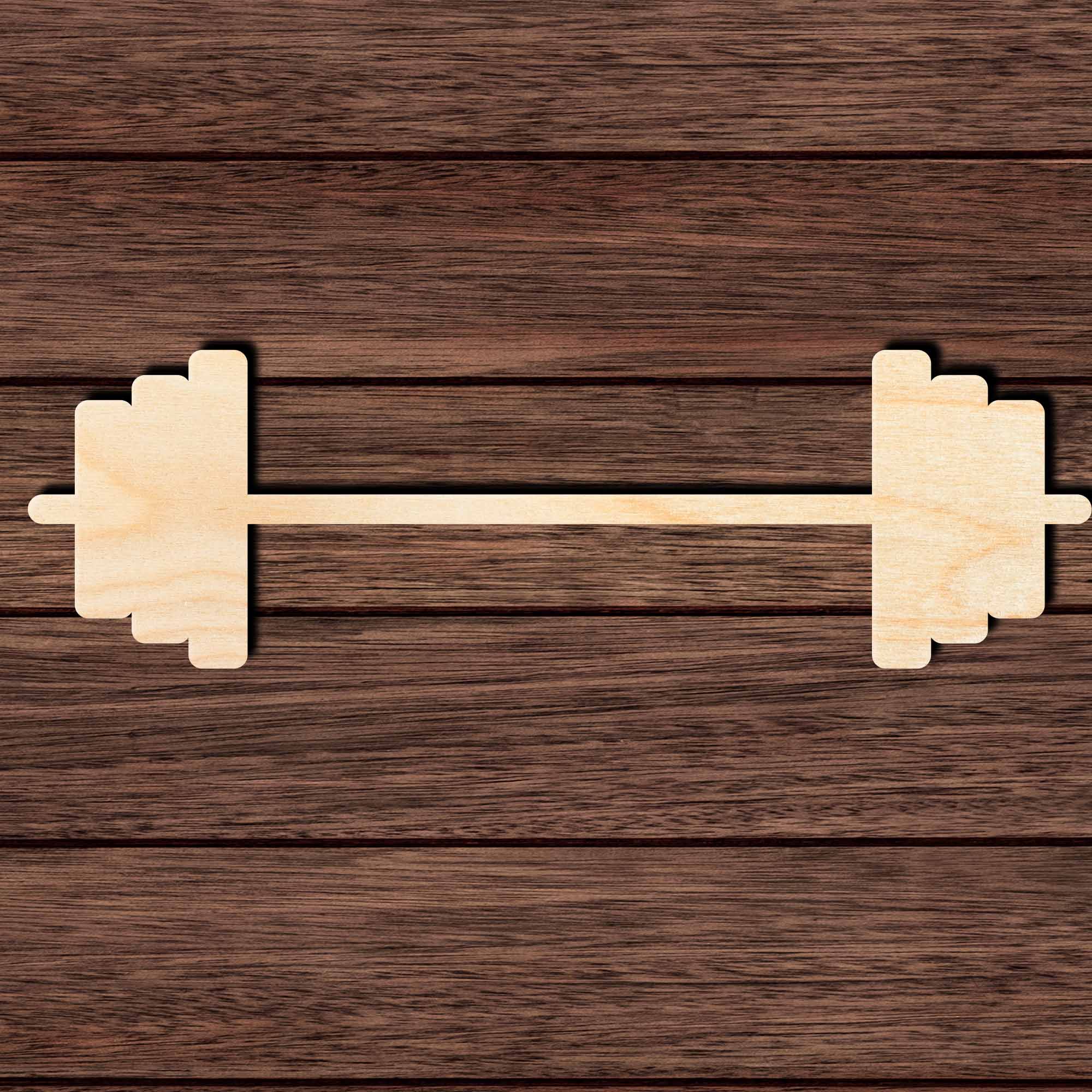 Barbell 001 Shape Cutout