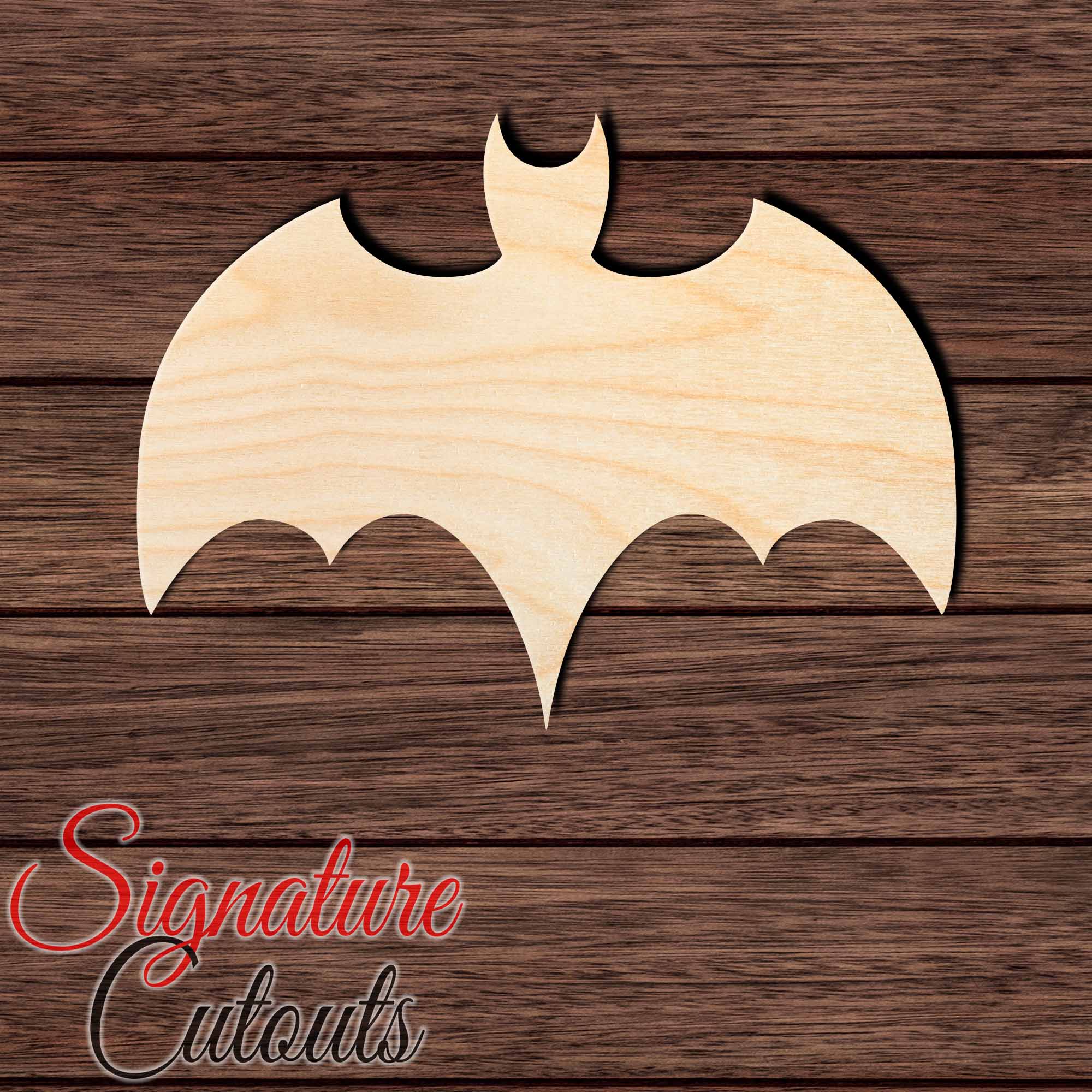 Bat 033 Shape Cutout – Signature Custom Works