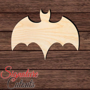 Bat 033 Shape Cutout in Wood Craft Shapes & Bases Signature Cutouts 