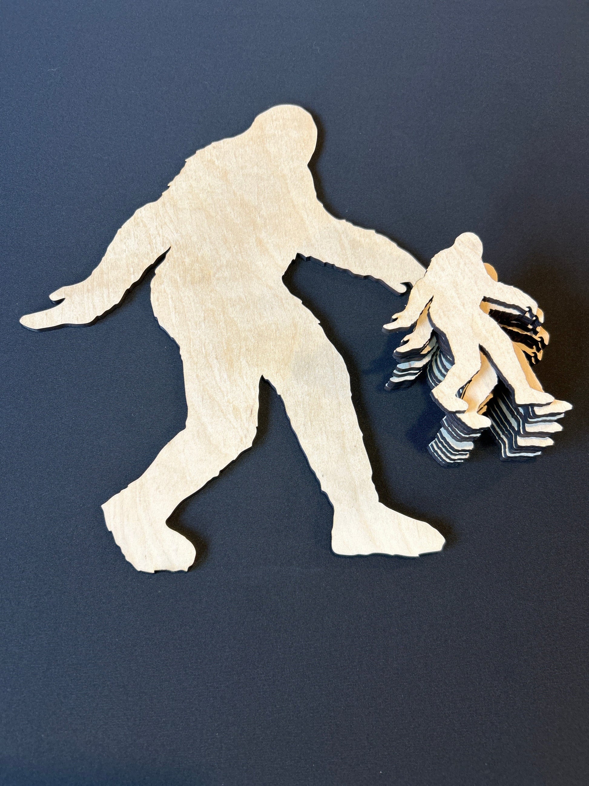 Bigfoot 001 Shape Cutout Craft Shapes & Bases Signature Cutouts 