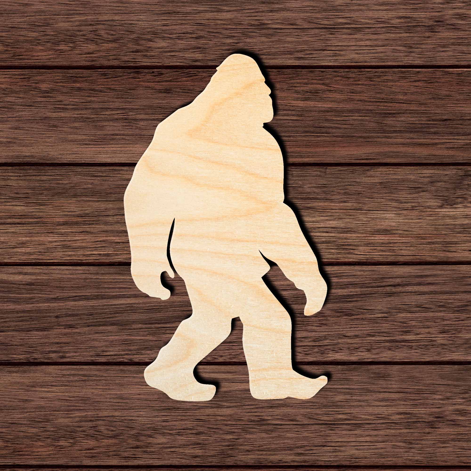Bigfoot 004 Shape Cutout Craft Shapes & Bases Signature Cutouts 