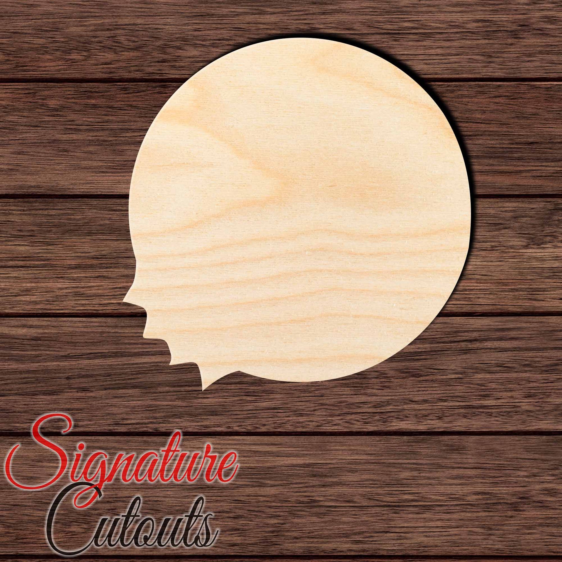 Blueberry 001 Shape Cutout in Wood Craft Shapes & Bases Signature Cutouts 