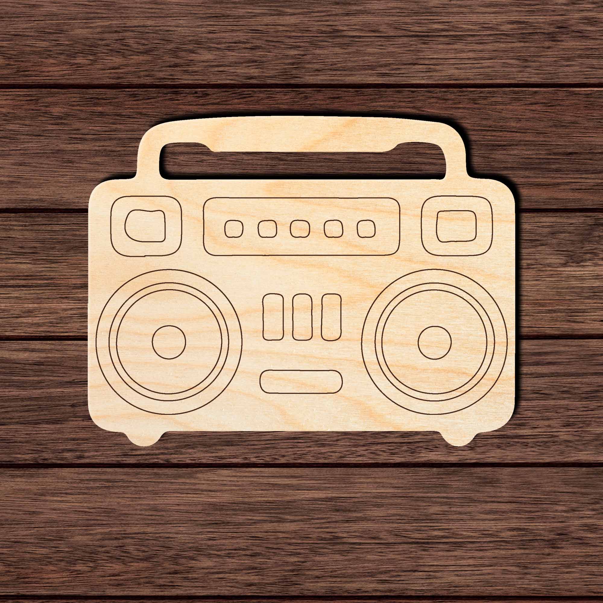 Boombox 001 -  Shape Cutout