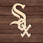 Chicago 001 Shape Cutout in Wood Craft Shapes & Bases Signature Cutouts 