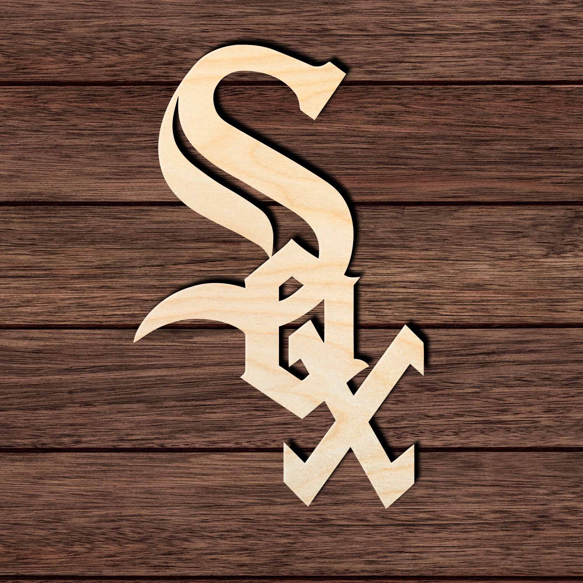 Chicago 001 Shape Cutout in Wood Craft Shapes & Bases Signature Cutouts 