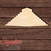 Chichen Itza 001 Shape Cutout in Wood Craft Shapes & Bases Signature Cutouts 