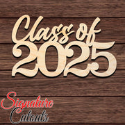 Class of 2025 Shape Cutout Craft Shapes & Bases Signature Cutouts 
