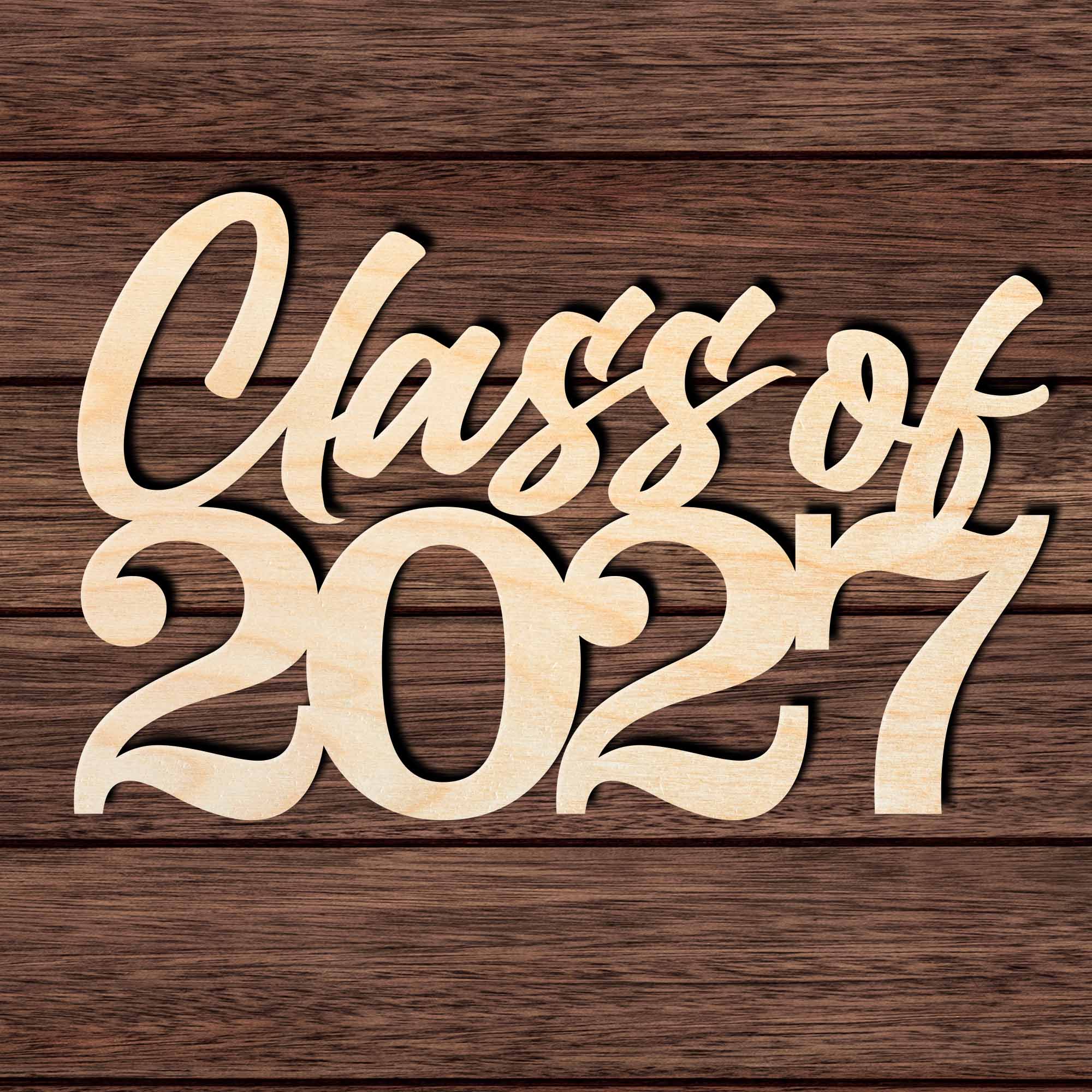 Class of 2027 Shape Cutout
