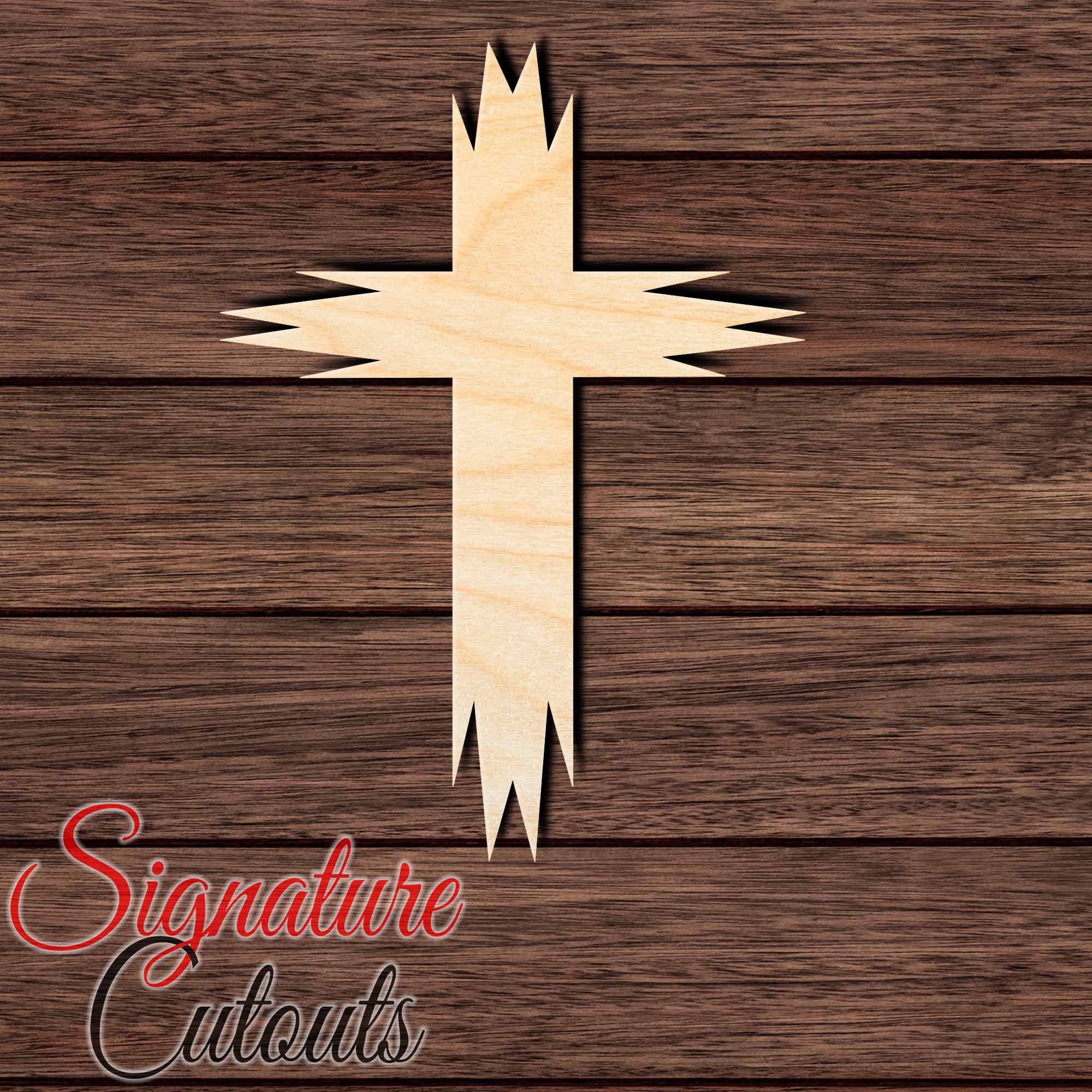 Cross 017 Shape Cutout Craft Shapes & Bases Signature Cutouts 