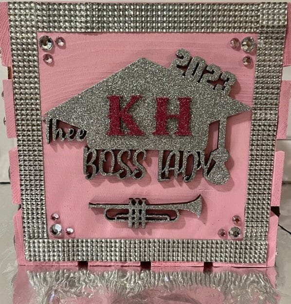 Custom Name and Year - Graduation Cap 001 Shape Cutout Craft Shapes & Bases Signature Cutouts 