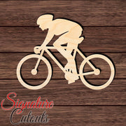 Cycling 003 Shape Cutout Craft Shapes & Bases Signature Cutouts 