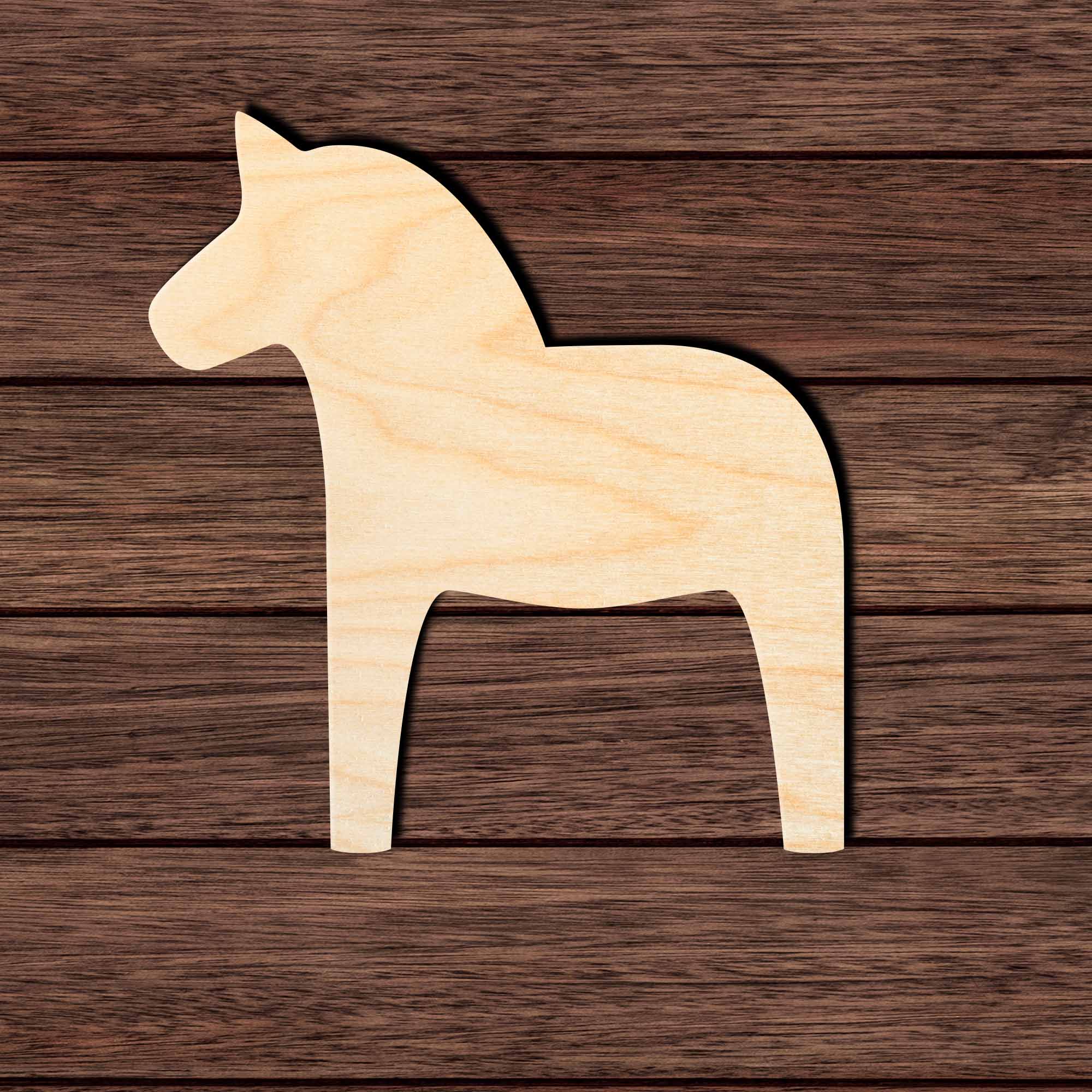 Dala Horse 001 Shape Cutout