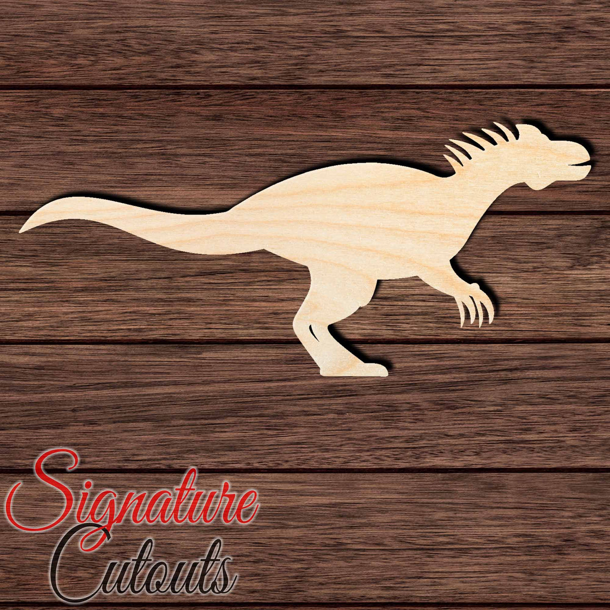 Dinosaur 031 - Allosaurus Shape Cutout – Signature Custom Works