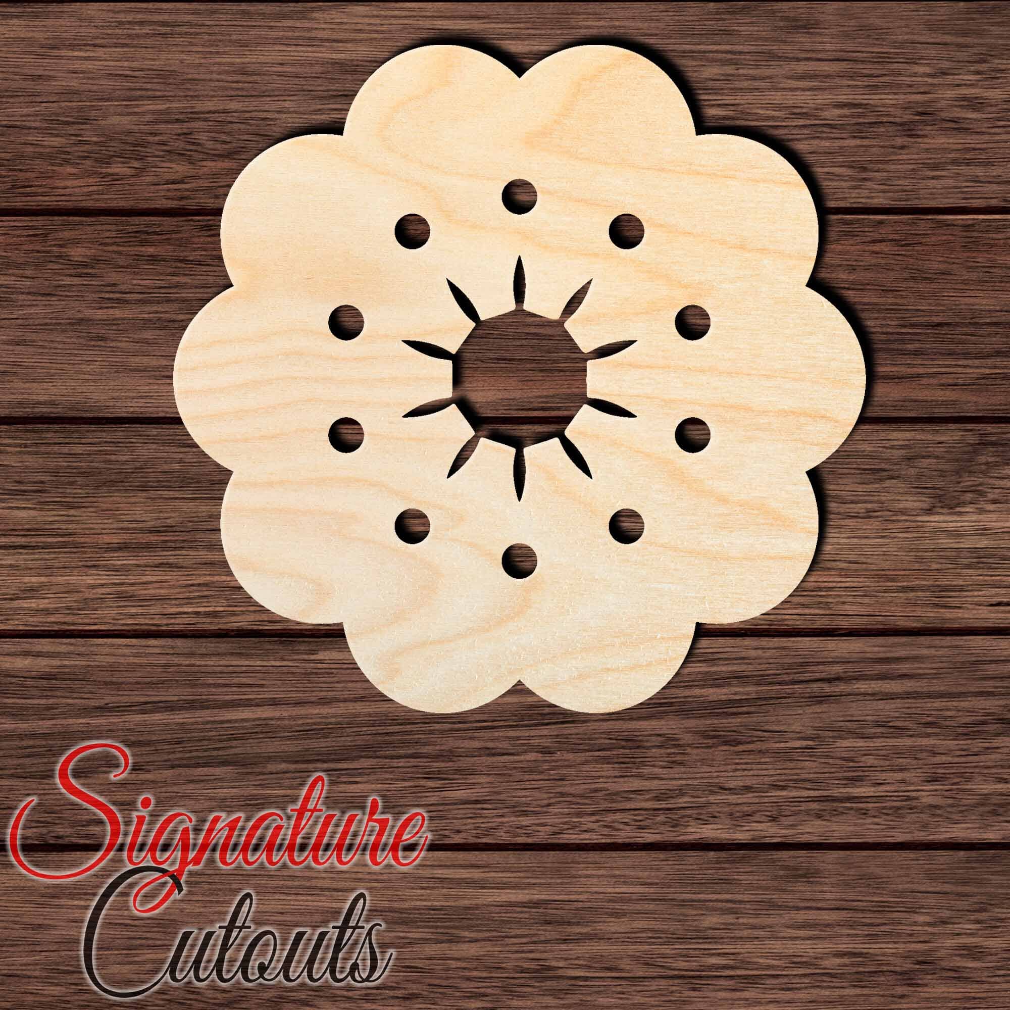 Flower 006 Shape Cutout Craft Shapes & Bases Signature Cutouts 