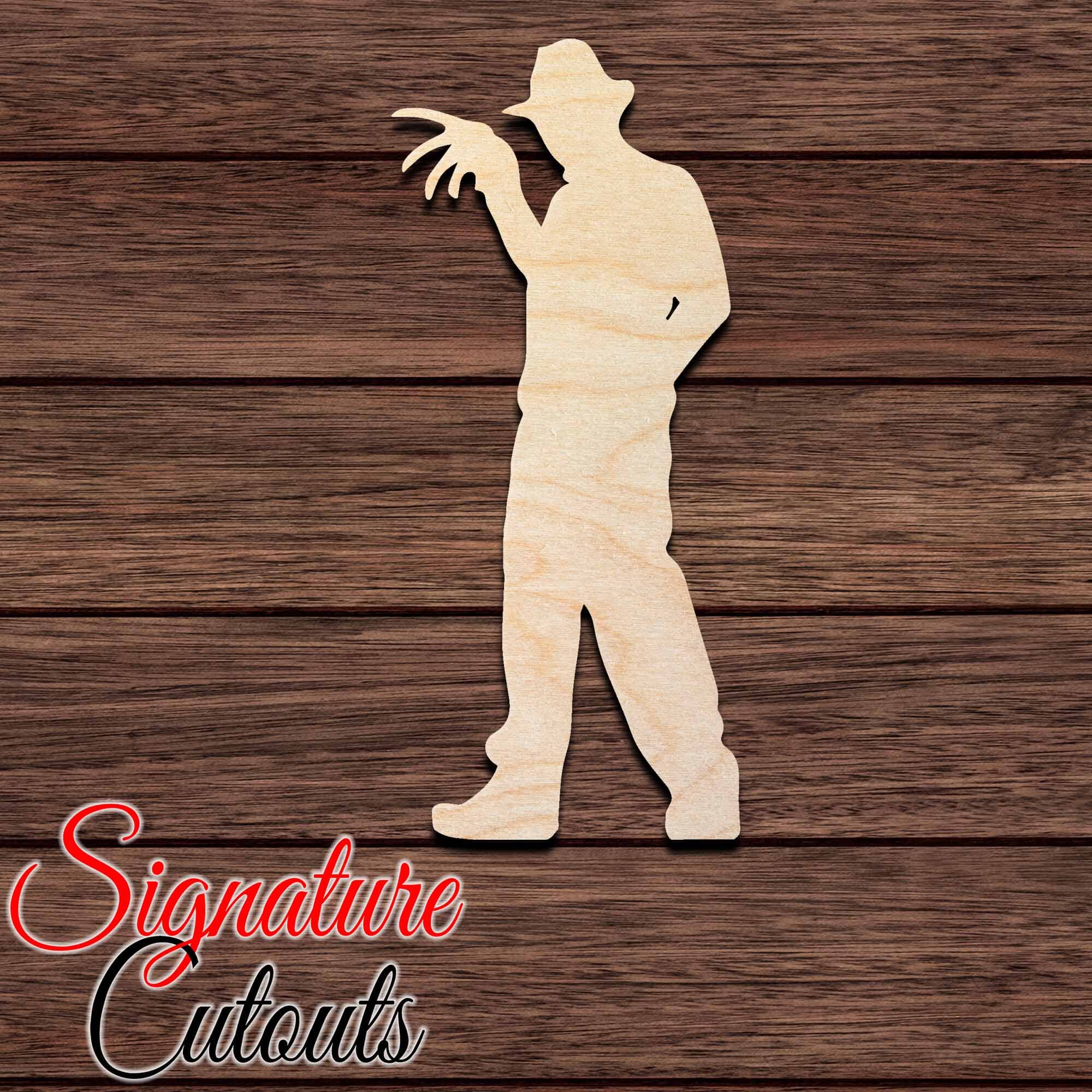 Freddy Krueger 002 Shape Cutout Craft Shapes & Bases Signature Cutouts 