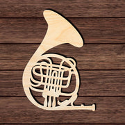 French Horn 001 -  Shape Cutout