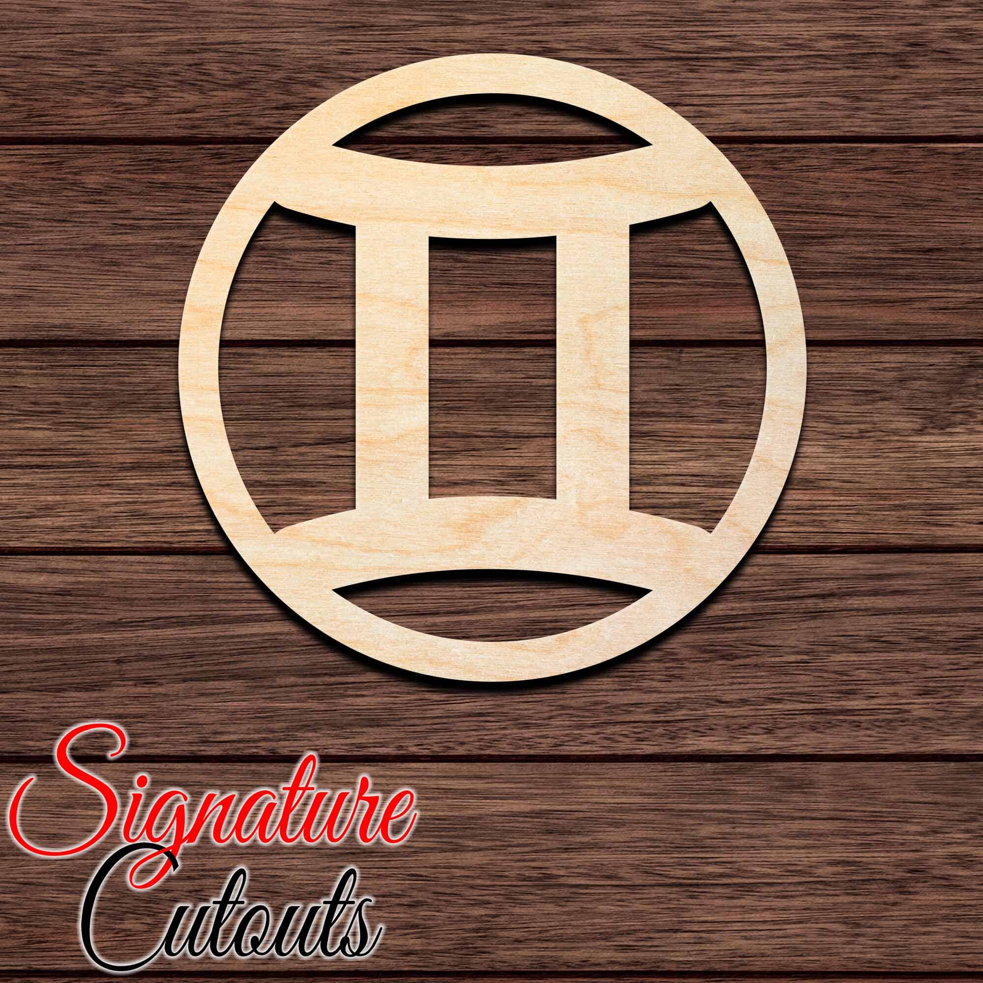 Gemini Round 001 Shape Cutout Craft Shapes & Bases Signature Cutouts 