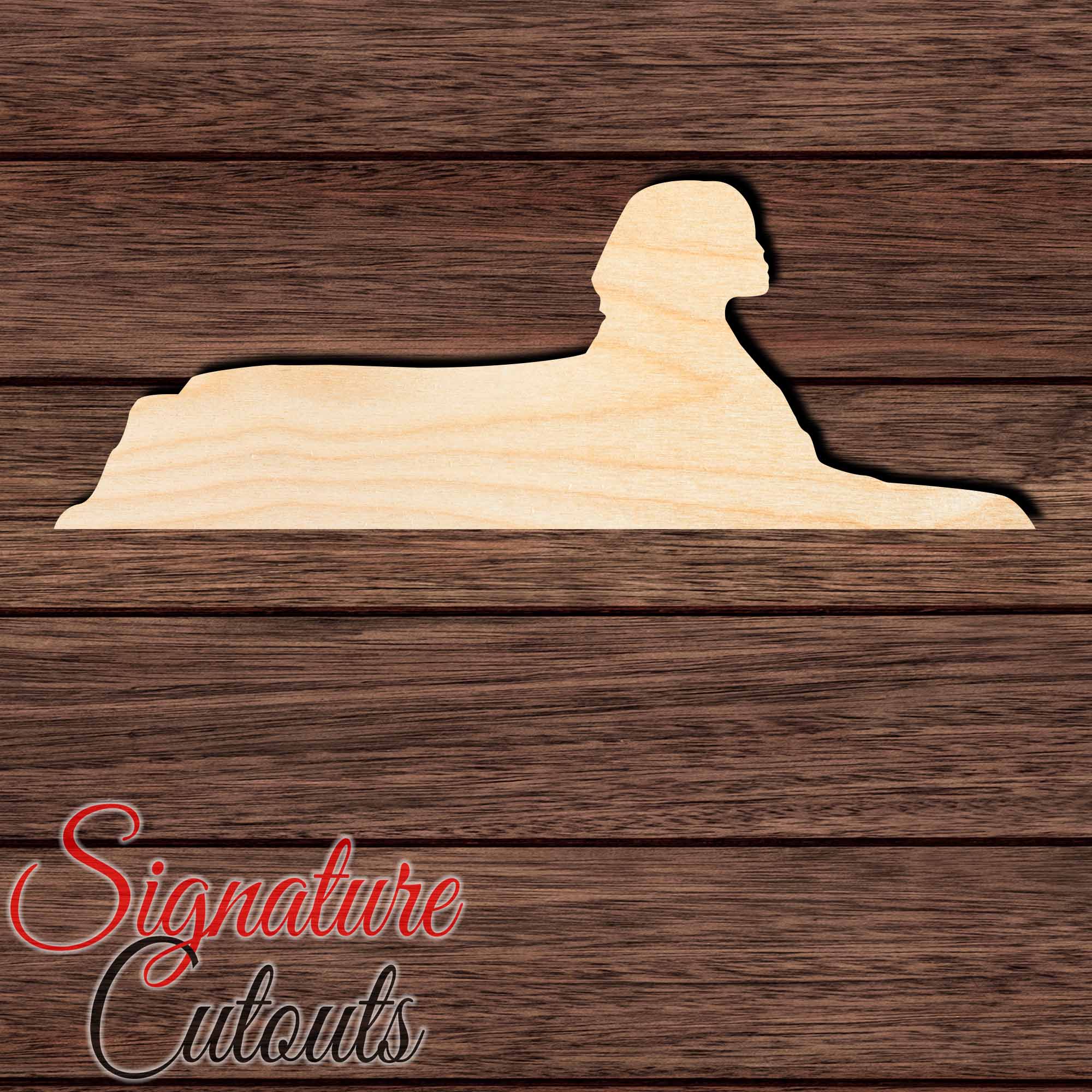 Great Sphinx of Giza 001 Shape Cutout – Signature Custom Works
