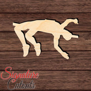High Jump 002 Shape Cutout Craft Shapes & Bases Signature Cutouts 