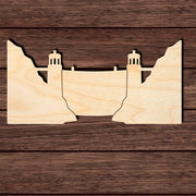 Hoover Dam Shape Cutout