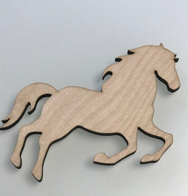 Horse 001 Shape Cutout Craft Shapes & Bases Signature Cutouts 