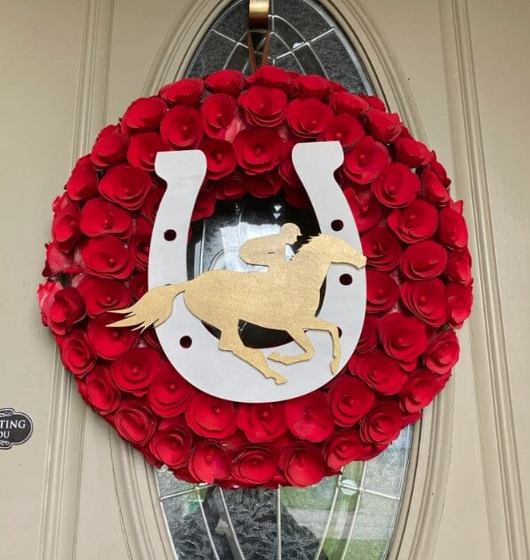 Horse Jockey 001 Shape Cutout Craft Shapes & Bases Signature Cutouts 