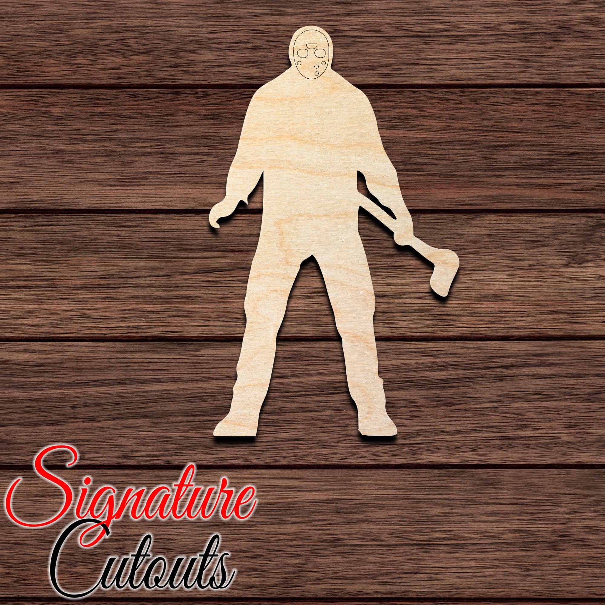 Jason 002 Shape Cutout Craft Shapes & Bases Signature Cutouts 