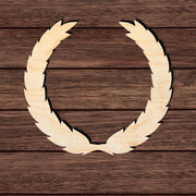 Laurel Wreath 001 Shape Cutout Craft Shapes & Bases Signature Cutouts 