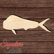 Mahi Mahi 003 Shape Cutout Craft Shapes & Bases Signature Cutouts 