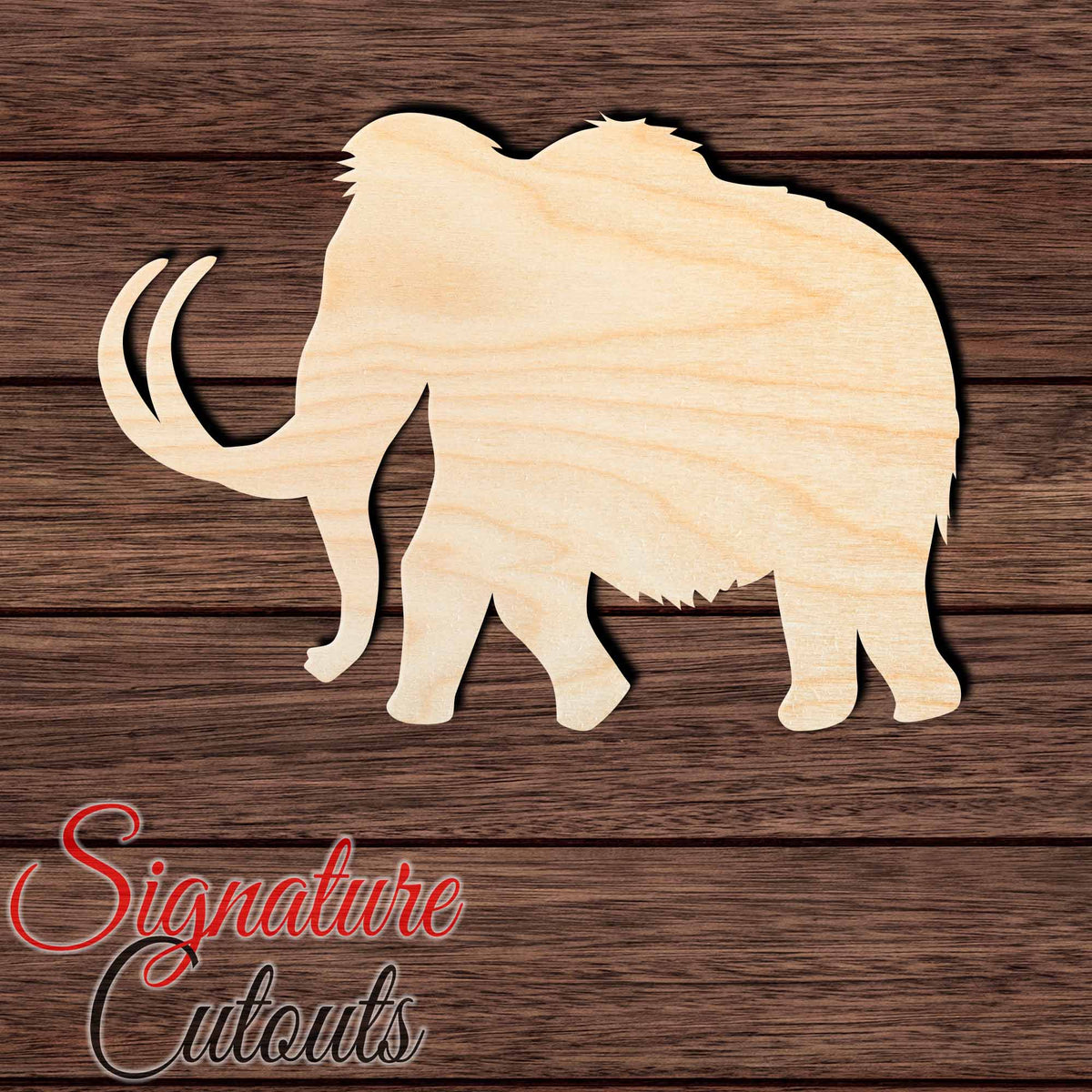 Mammoth 004 Shape Cutout – Signature Custom Works