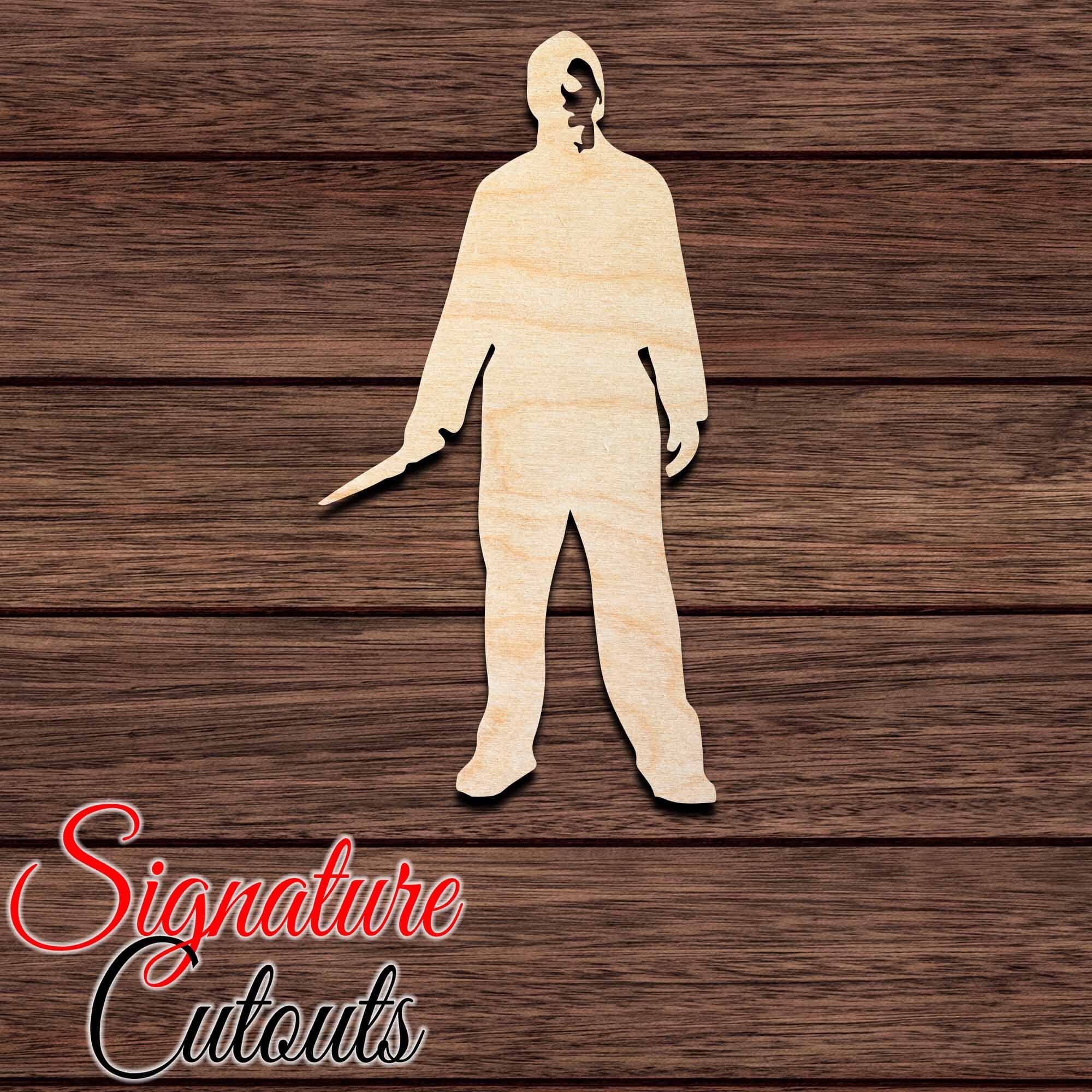 Michael Myers 001 Shape Cutout Craft Shapes & Bases Signature Cutouts 