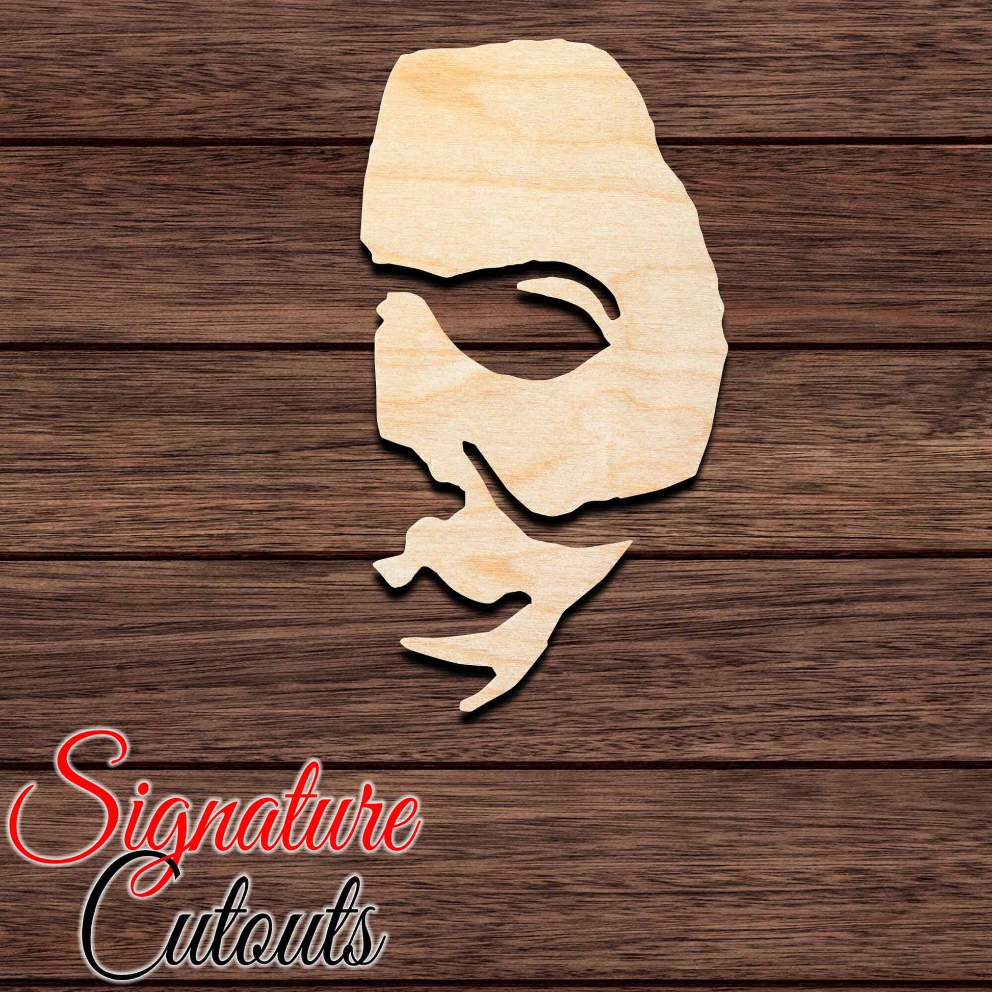 Michael Myers Half Face Shape Cutout Craft Shapes & Bases Signature Cutouts 
