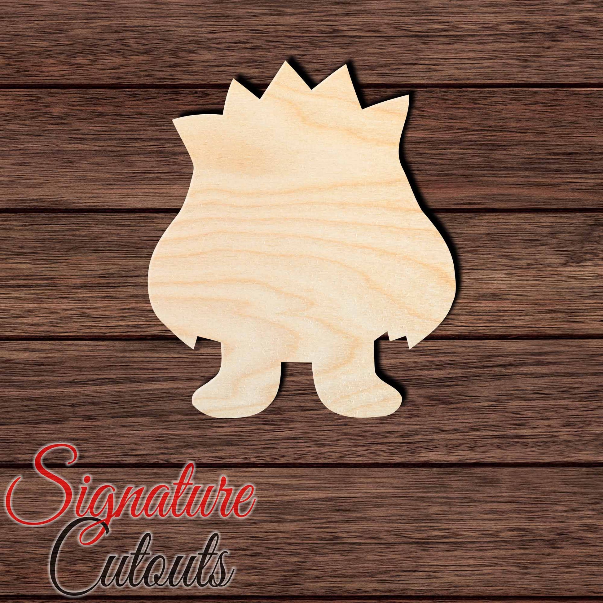 Monster 018 Shape Cutout Craft Shapes & Bases Signature Cutouts 