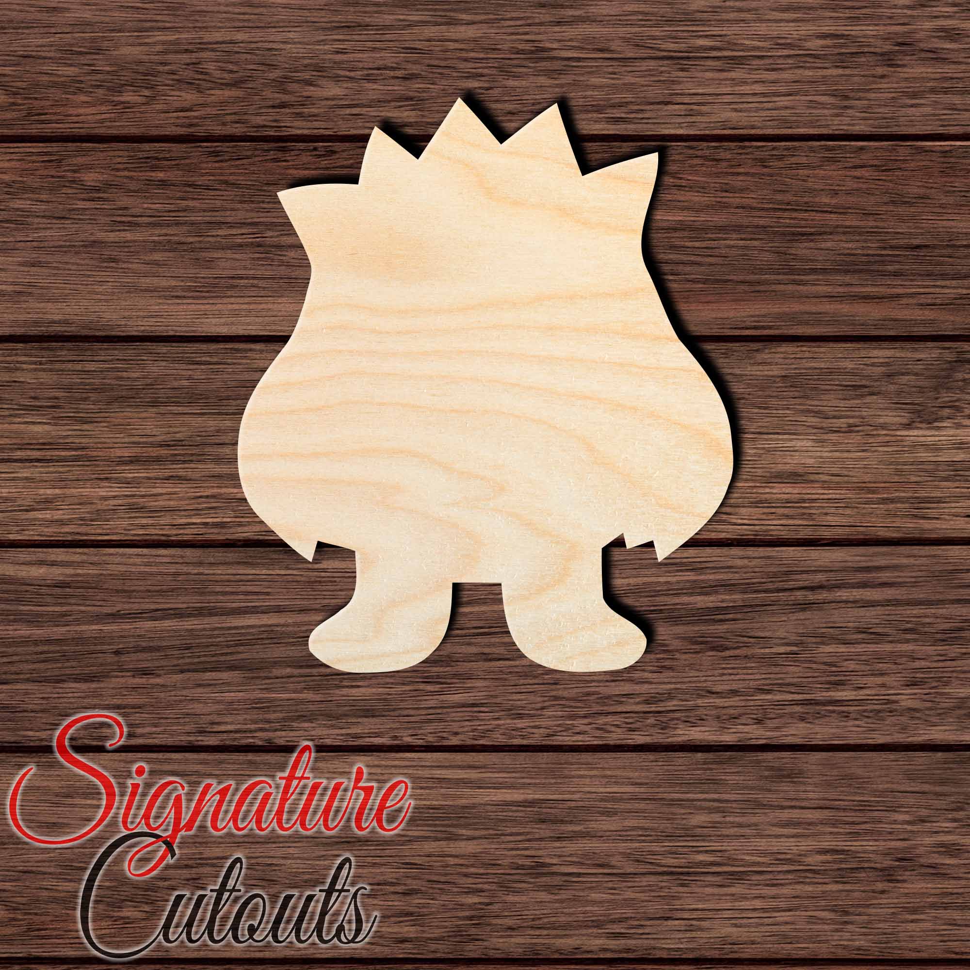 Monster 018 Shape Cutout Craft Shapes & Bases Signature Cutouts 