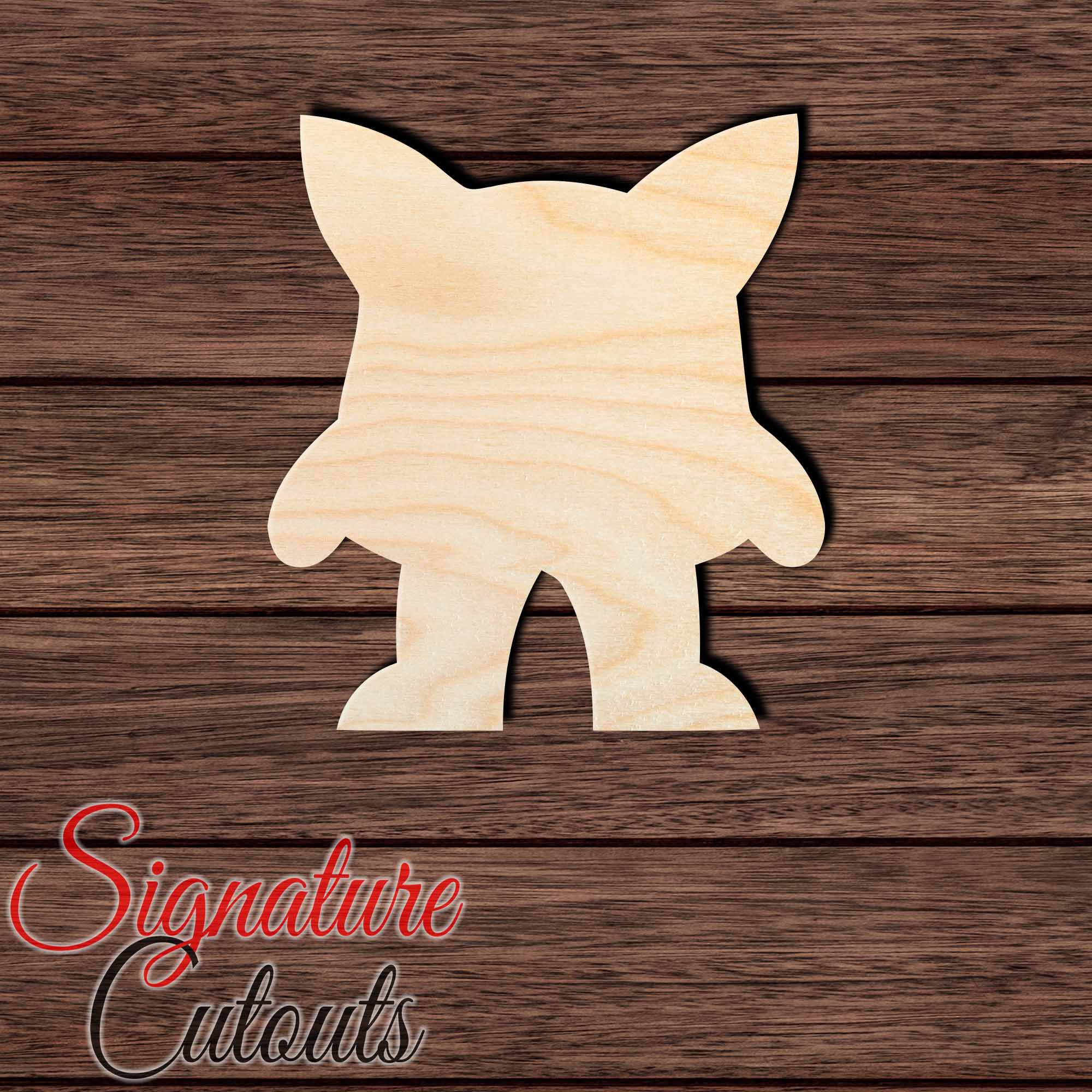 Monster 019 Shape Cutout Craft Shapes & Bases Signature Cutouts 
