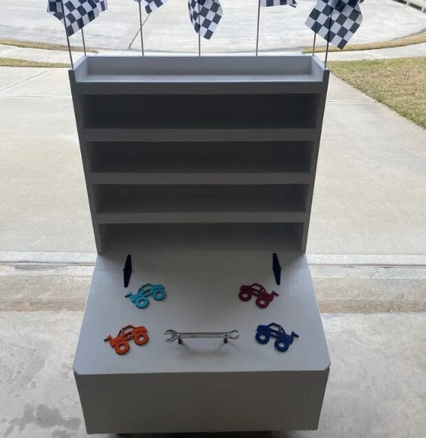 Monster Truck 003 Shape Cutout Craft Shapes & Bases Signature Cutouts 