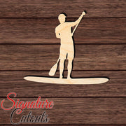 Paddle Board 001 Shape Cutout Craft Shapes & Bases Signature Cutouts 
