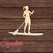 Paddle Board 002 Shape Cutout Craft Shapes & Bases Signature Cutouts 