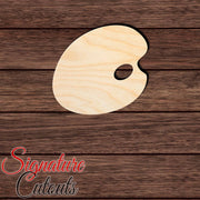 Artist Palette 001 Shape Cutout