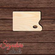 Artist Palette 002 Shape Cutout