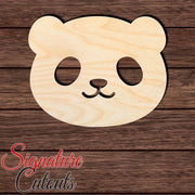 Panda Bear 001 Shape Cutout Craft Shapes & Bases Signature Cutouts 