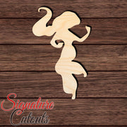 Princess 034 Shape Cutout in Wood Craft Shapes & Bases Signature Cutouts 