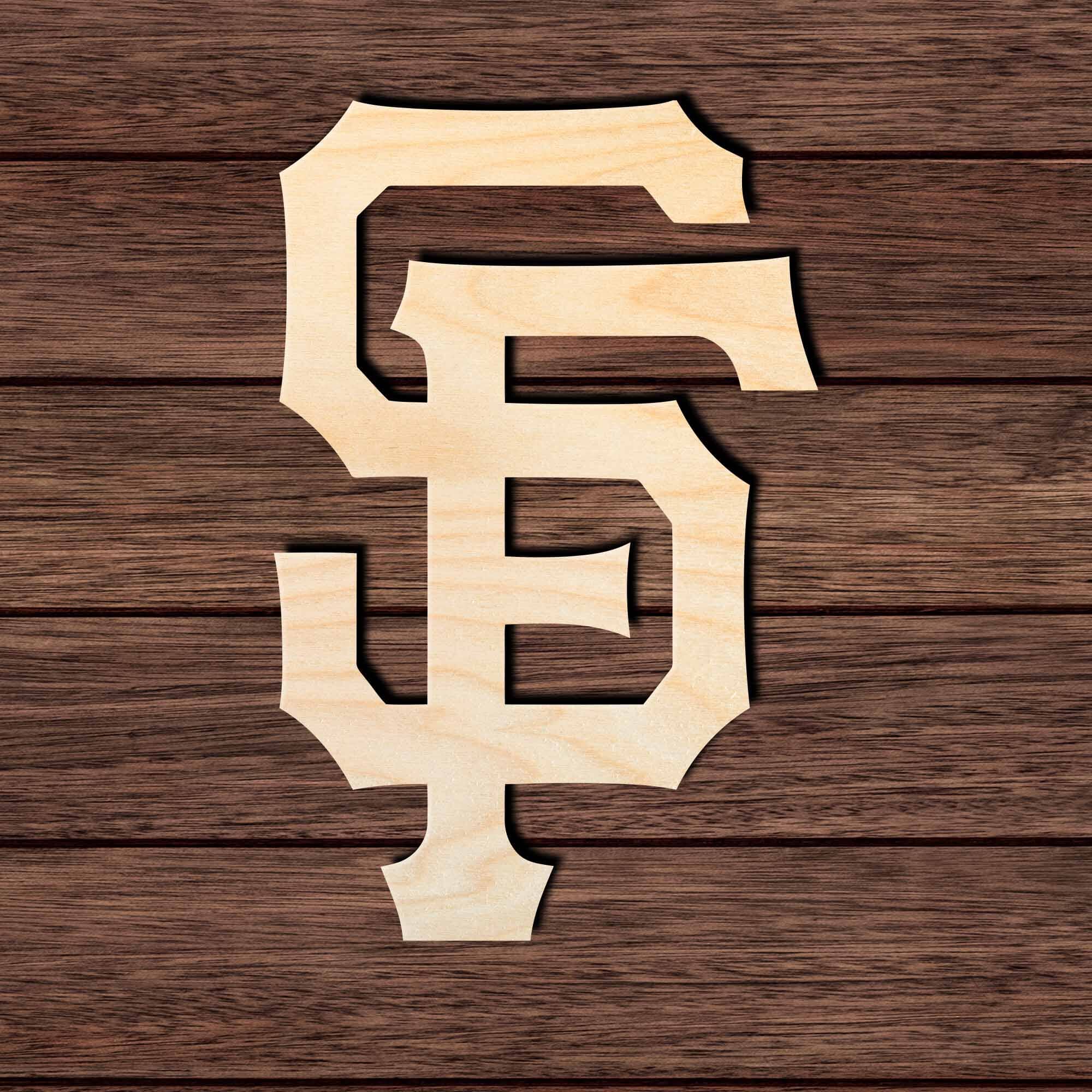 San Francisco 001 Shape Cutout in Wood Craft Shapes & Bases Signature Cutouts 