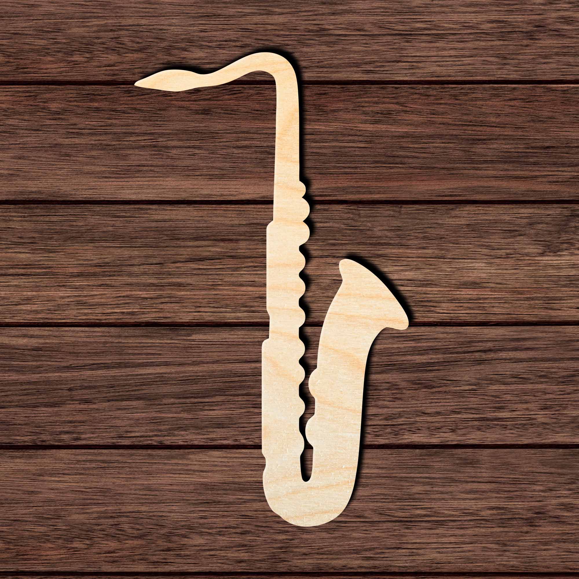 Saxophone 001 -  Shape Cutout